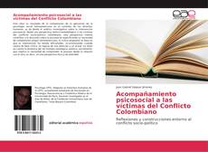 Acompañamiento psicosocial a las víctimas del Conflicto Colombiano kitap kapağı