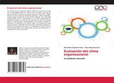 Evaluación del clima organizacional kitap kapağı