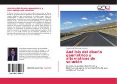 Copertina di Análisis del diseño geométrico y alternativas de solución