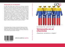 Venezuela en el chavismo kitap kapağı