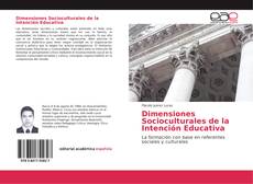 Dimensiones Socioculturales de la Intención Educativa kitap kapağı