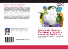 Capa do livro de Modelo de Dirección Estratégica dirigido a empresas familiares 