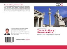 Teoría Crítica y Hermenéutica kitap kapağı