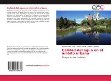 Calidad del agua en el ámbito urbano kitap kapağı