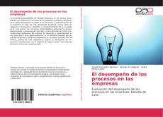 Borítókép a  El desempeño de los procesos en las empresas - hoz