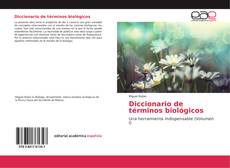 Capa do livro de Diccionario de términos biológicos 