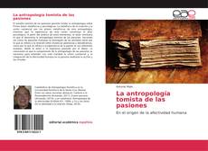 Capa do livro de La antropología tomista de las pasiones 