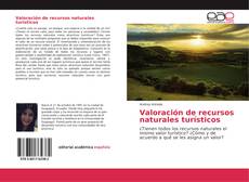 Valoración de recursos naturales turísticos kitap kapağı