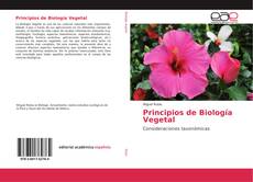 Capa do livro de Principios de Biología Vegetal 