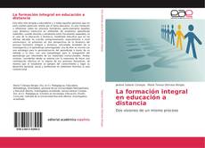 Capa do livro de La formación integral en educación a distancia 