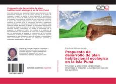 Copertina di Propuesta de desarrollo de plan habitacional ecológico en la Isla Puná