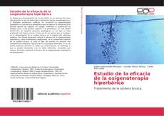 Portada del libro de Estudio de la eficacia de la oxigenoterapia hiperbárica