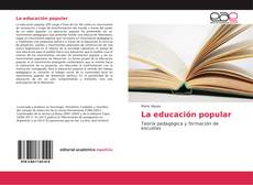 Portada del libro de La educación popular