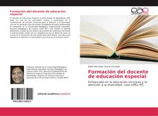 Portada del libro de Formación del docente de educación especial