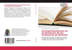 Capa do livro de La Experimentacíon en la formacíon de los Profesores de Química 