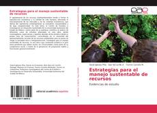 Capa do livro de Estrategias para el manejo sustentable de recursos 