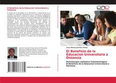 Buchcover von El Beneficio de la Educacion Universitaria a Distancia