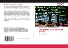 Capa do livro de Programación base de datos 