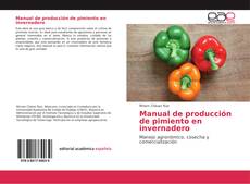 Capa do livro de Manual de producción de pimiento en invernadero 
