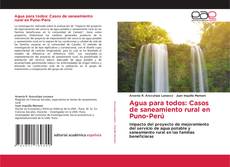 Portada del libro de Agua para todos: Casos de saneamiento rural en Puno-Perú