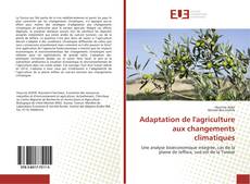 Copertina di Adaptation de l'agriculture aux changements climatiques