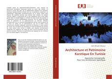 Capa do livro de Architecture et Patrimoine Karstique En Tunisie 