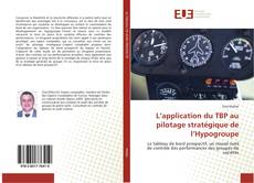 Bookcover of L’application du TBP au pilotage stratégique de l’Hypogroupe