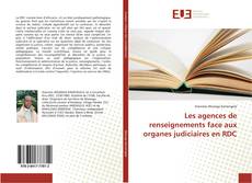 Capa do livro de Les agences de renseignements face aux organes judiciaires en RDC 