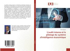 Обложка L'audit interne et le pilotage du système d'intelligence économique