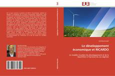 Le développement économique et RICARDO kitap kapağı