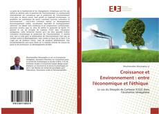 Bookcover of Croissance et Environnement : entre l'économique et l'éthique