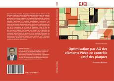 Buchcover von Optimisation par AG des éléments Piézo en contrôle actif des plaques
