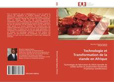 Buchcover von Technologie et Transformation de la viande en Afrique