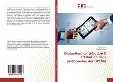 Evaluation, contribution & attribution de la performance des OPCVM kitap kapağı