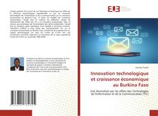 Couverture de Innovation technologique et croissance économique au Burkina Faso