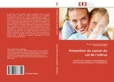 Prévention du cancer du col de l’utérus kitap kapağı