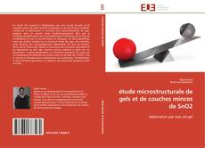 étude microstructurale de gels et de couches minces de SnO2 kitap kapağı