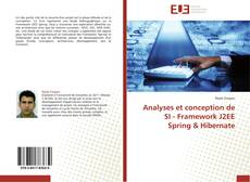 Portada del libro de Analyses et conception de SI - Framework J2EE Spring & Hibernate