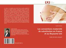 Capa do livro de Les conventions maternité de substitution en France et au Royaume Uni 