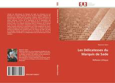 Les Délicatesses du Marquis de Sade kitap kapağı