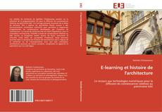 Capa do livro de E-learning et histoire de l'architecture 