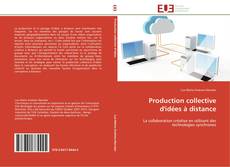 Capa do livro de Production collective d'idées à distance 