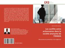 Capa do livro de Les conflits entre actionnaires dans la société anonyme de l'OHADA 