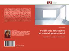 Buchcover von L'expérience participative au sein du logement social