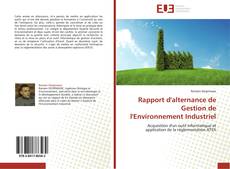 Capa do livro de Rapport d'alternance de Gestion de l'Environnement Industriel 