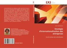 Couverture de Stratégie d'internationalisation des entreprises