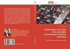Bookcover of Optimisation sur cycle d'un ensemble convertisseur-machine synchone