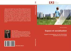 Обложка Espace et socialisation
