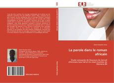 Bookcover of La parole dans le roman africain
