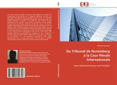 Capa do livro de Du Tribunal de Nuremberg à la Cour Pénale Internationale 